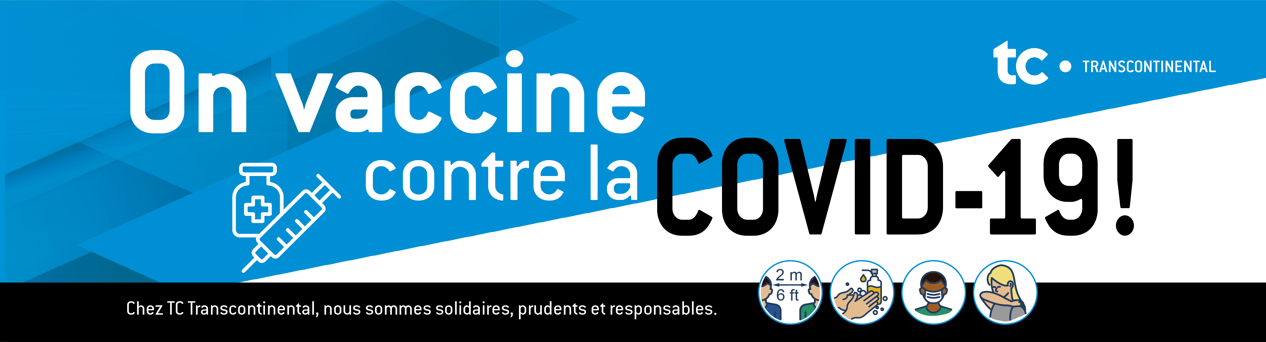 TC Transcontinental vaccination COVID-19